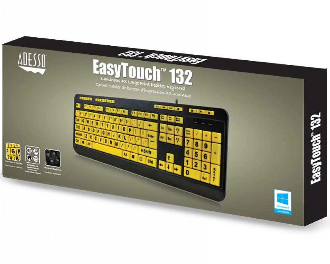 [21/05/2014] Adesso mit neuer EasyTouch 132 Tastatur - Tastenaufdruck vierfach vergrößert (3)