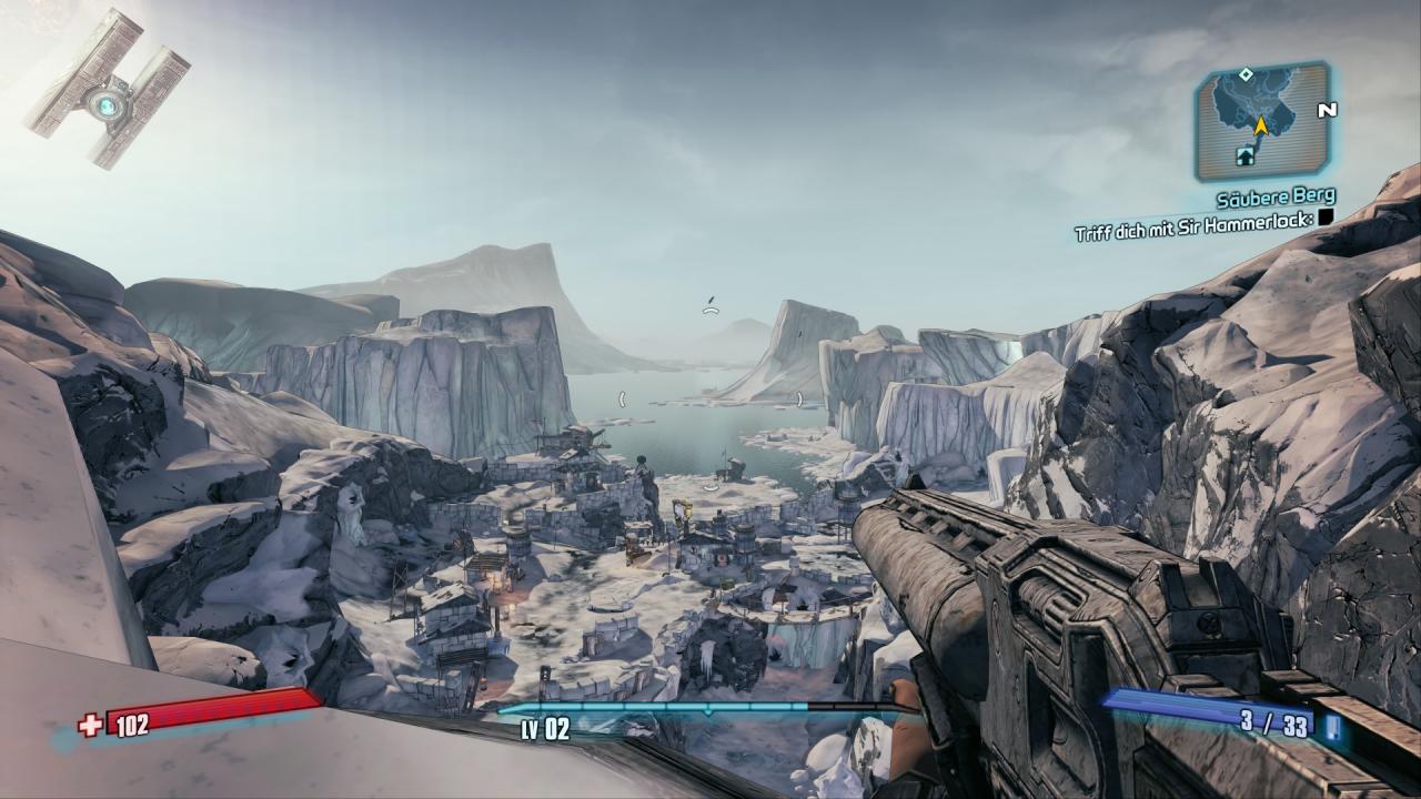 [13/05/2014] GeDoSaTo Downsampling Vergleich Borderlands 2 8K @ 1080p