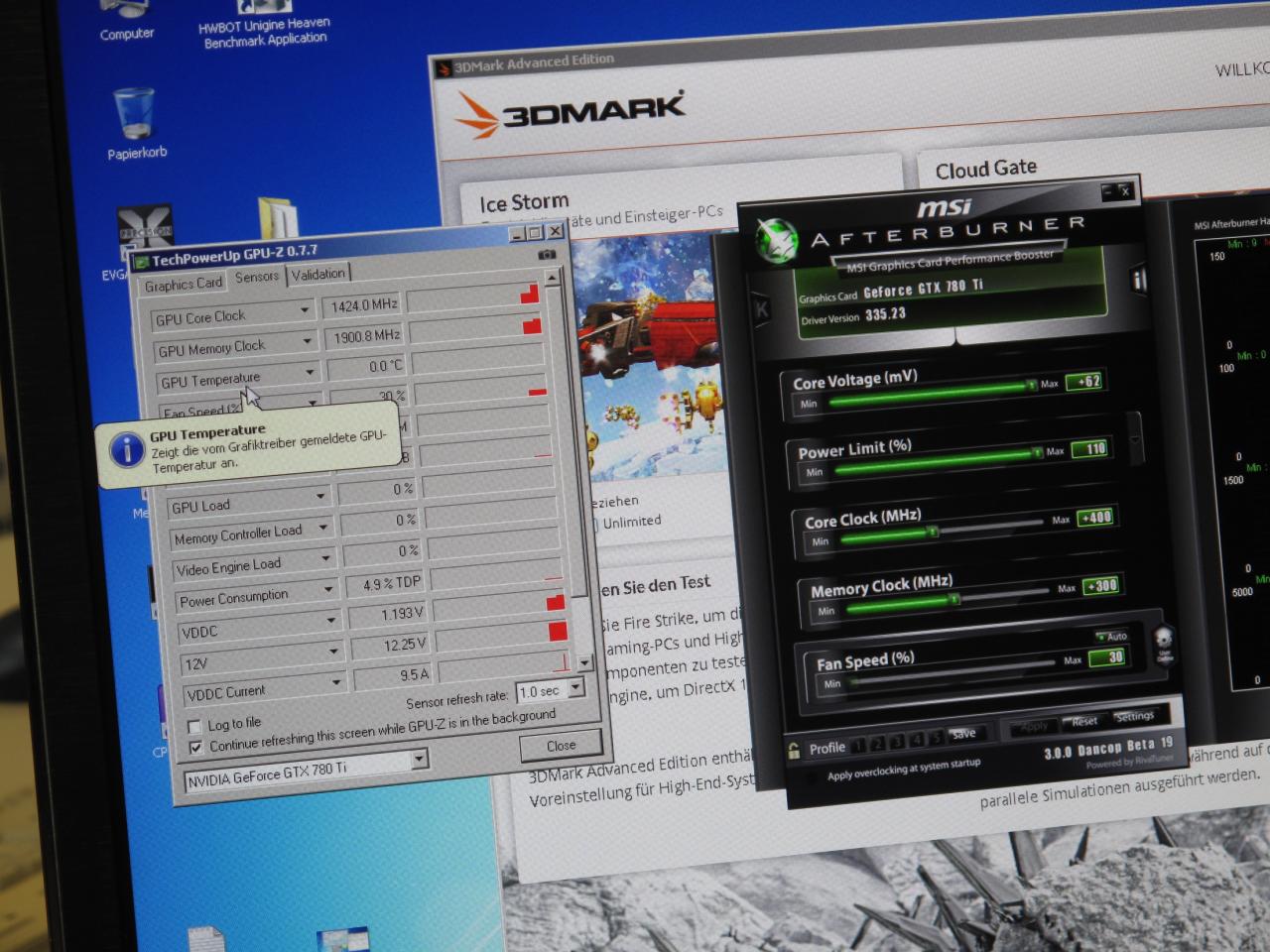 [28/05/2014] EVGA Geforce Kingpin im Extreme OC Test 7 