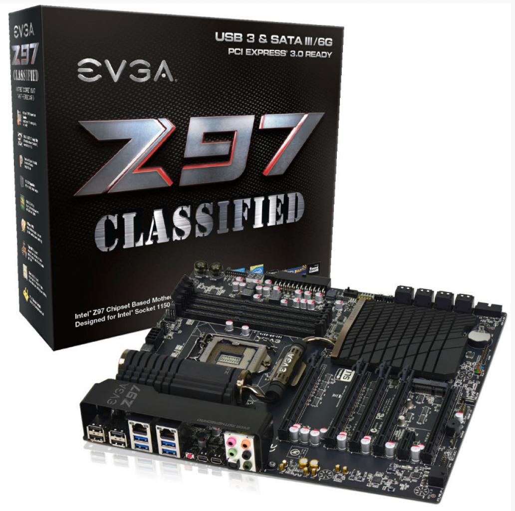 [04/05/2014] EVGA stellt drei neue Mainboards mit Z97-Chipsatz vor. (1)