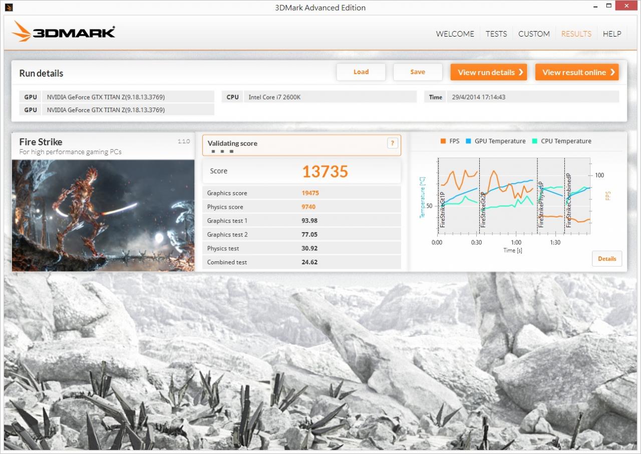 [03/05/2014] Geforce GTX Titan Z: Boost angeblich bei bis zu 1.058 MHz, Benchmarks und Bilder geleakt. (2)