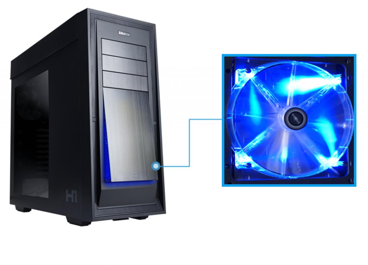 [15/05/2014] Zalman H1 mit automatischem Hitzemanagement - Gehäuse öffnet sich bei Bedarf (4)