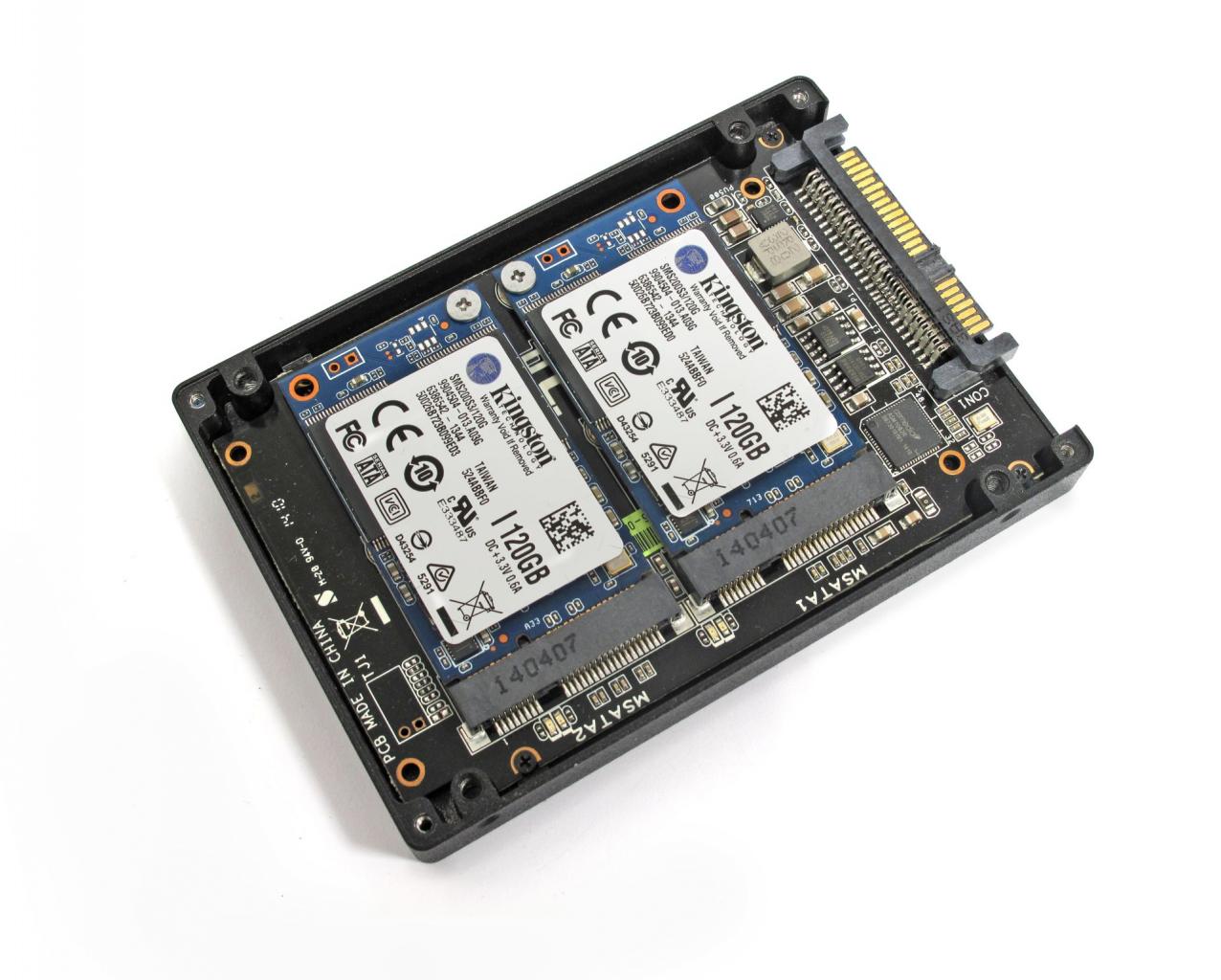 [29/05/2014] Asus Hyper Express im Test: Ein Raid 0 im 2,5-Zoll-Pelz