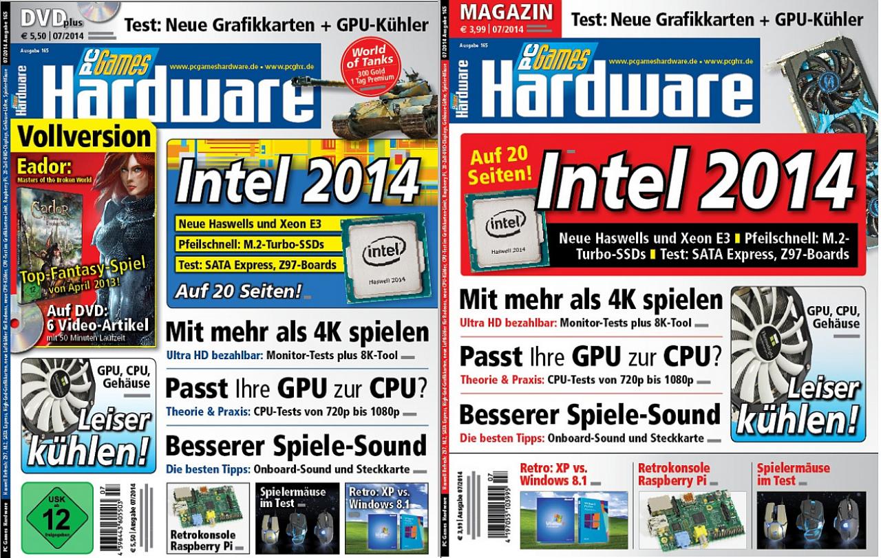 [28/05/2014] PCGH 07/2014: Cover DVD & Magazin