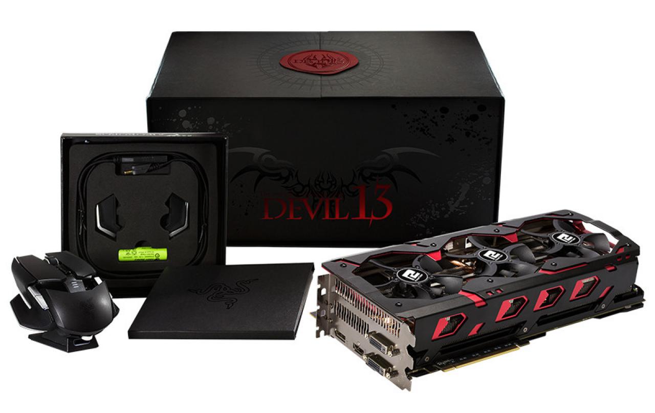 [26/05/2014] R9 295X Devil 13 von Powercolor wird auf der Computex 2014 vorgestellt - Taktraten bekannt (3)