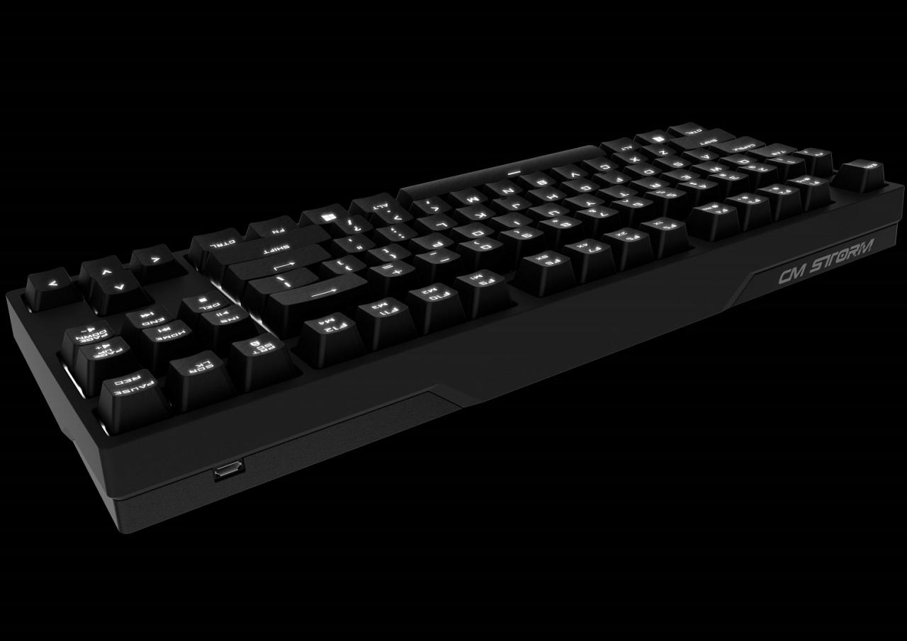 [27/05/2014] Cooler Master stellt die mechanische Tastaur QuickFire Rapid-i mit ARM-Prozessor vor.