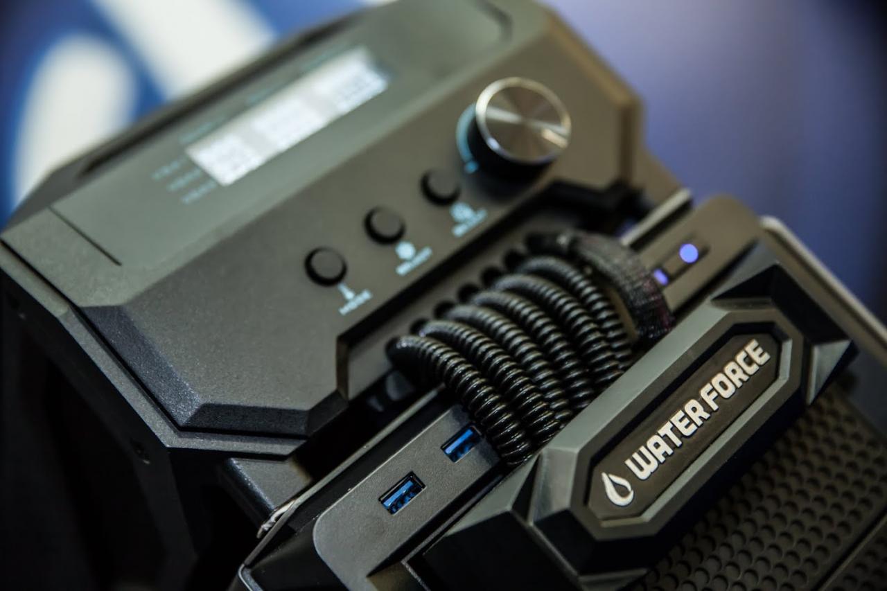 [22/05/2014] Gigabyte arbeitet ein neuen Kühlern für Grafikkarten: Windforce 600W und Waterforce, die auf der Tech Tour 2014 vorgestellt werden. (34)