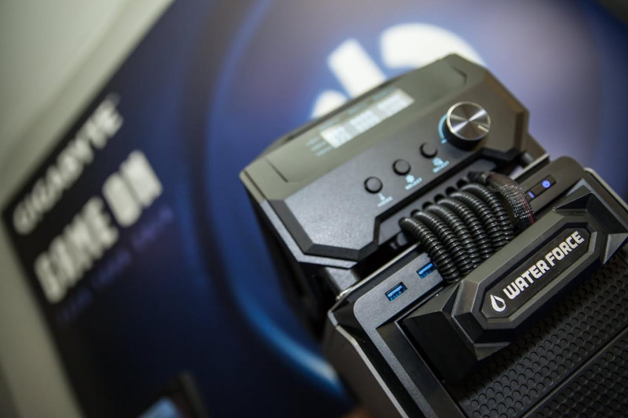 [22/05/2014] Gigabyte arbeitet ein neuen Kühlern für Grafikkarten: Windforce 600W und Waterforce, die auf der Tech Tour 2014 vorgestellt werden. (36)