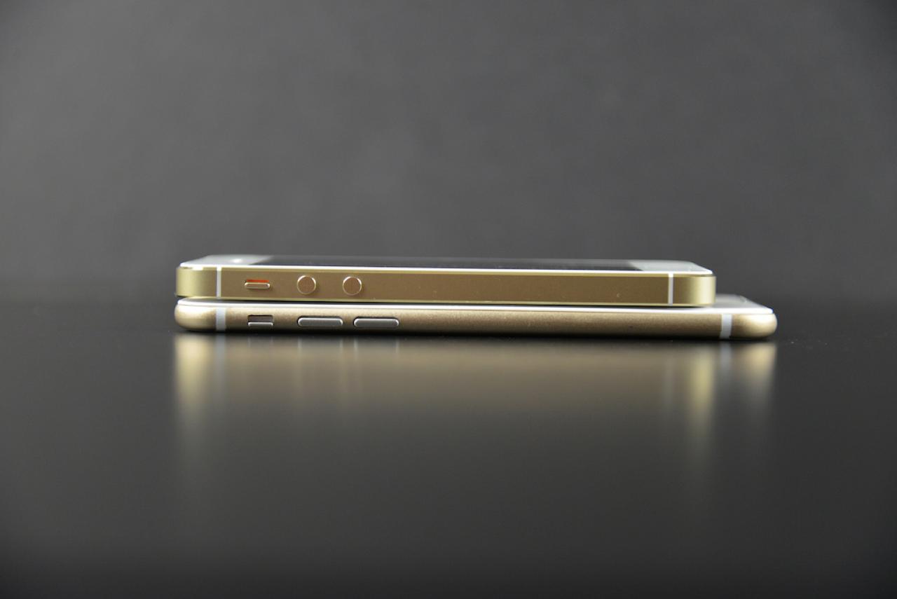 [23/05/2014] Fotovergleich: angebliches iPhone 6 mit allen Vorgängergeräten verglichen (2)