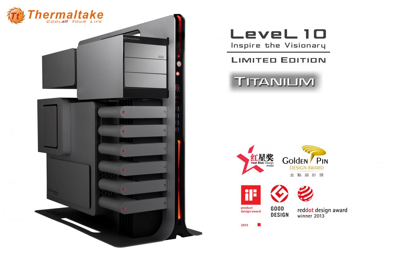 [14/05/2014] Thermaltake stellt neues Level 10 Titanum vor