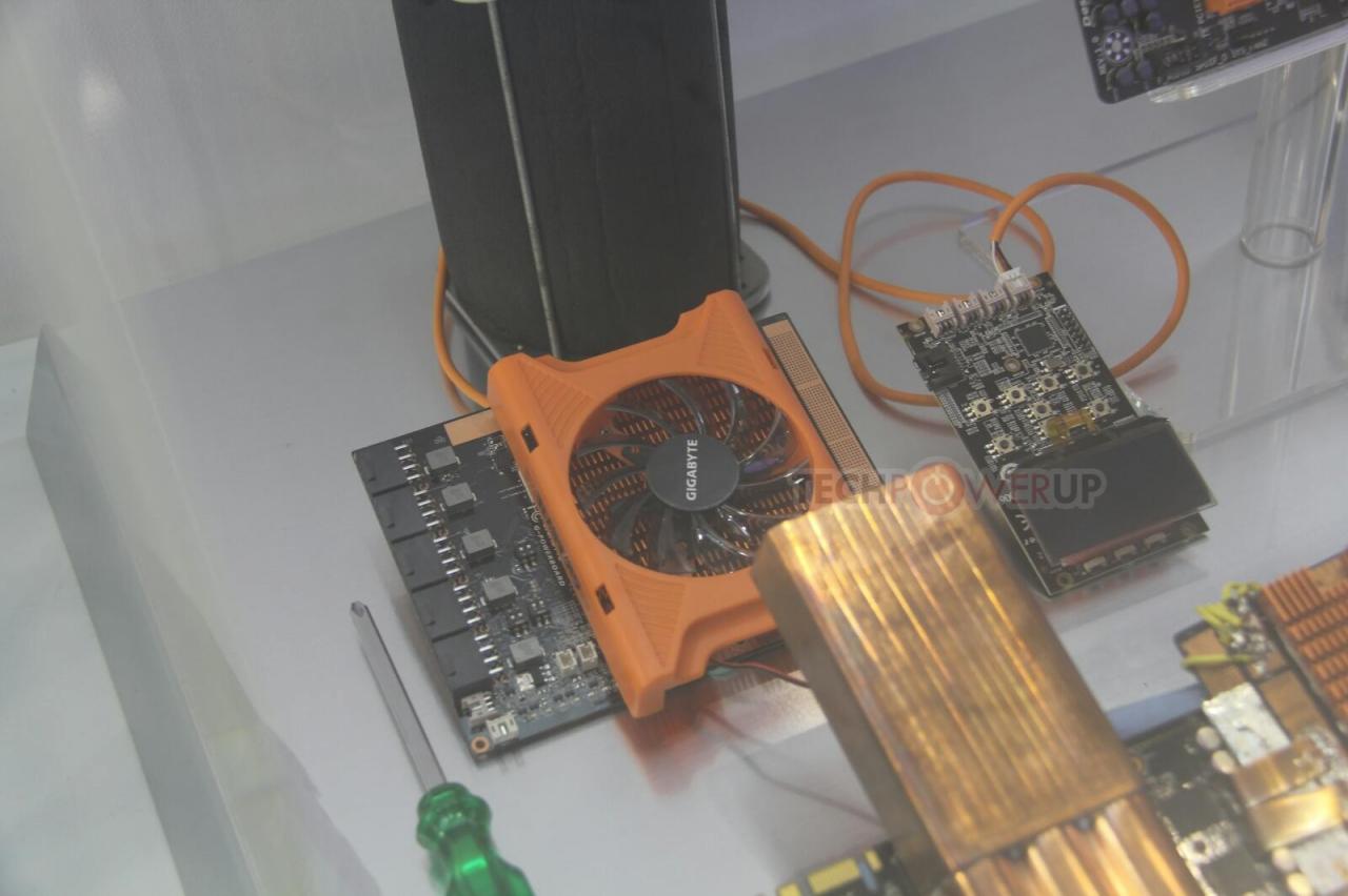 [02/06/2014] Gigabyte zeigt VRM-Broads und Flüssigstickstoff-Kühler für Grafikkarten (3)