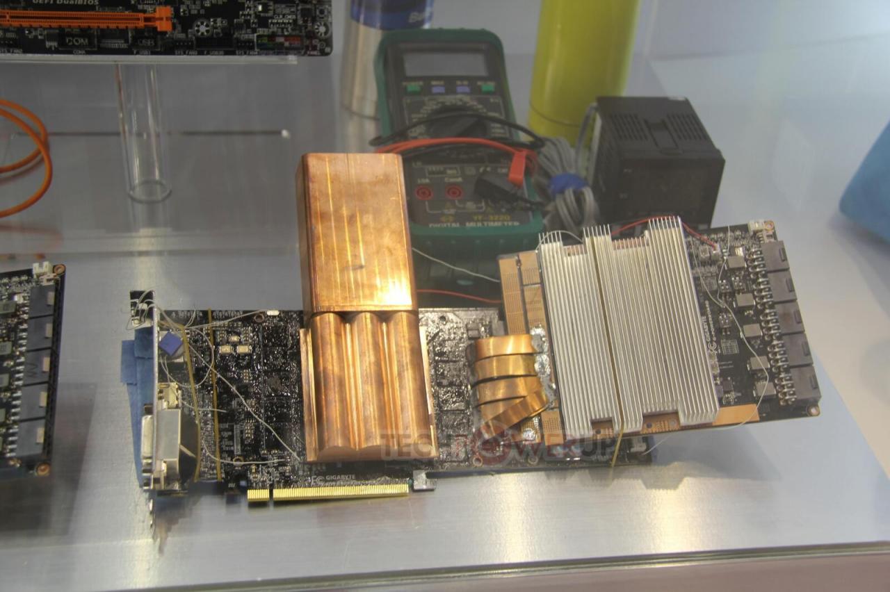 [02/06/2014] Gigabyte zeigt VRM-Broads und Flüssigstickstoff-Kühler für Grafikkarten (2)