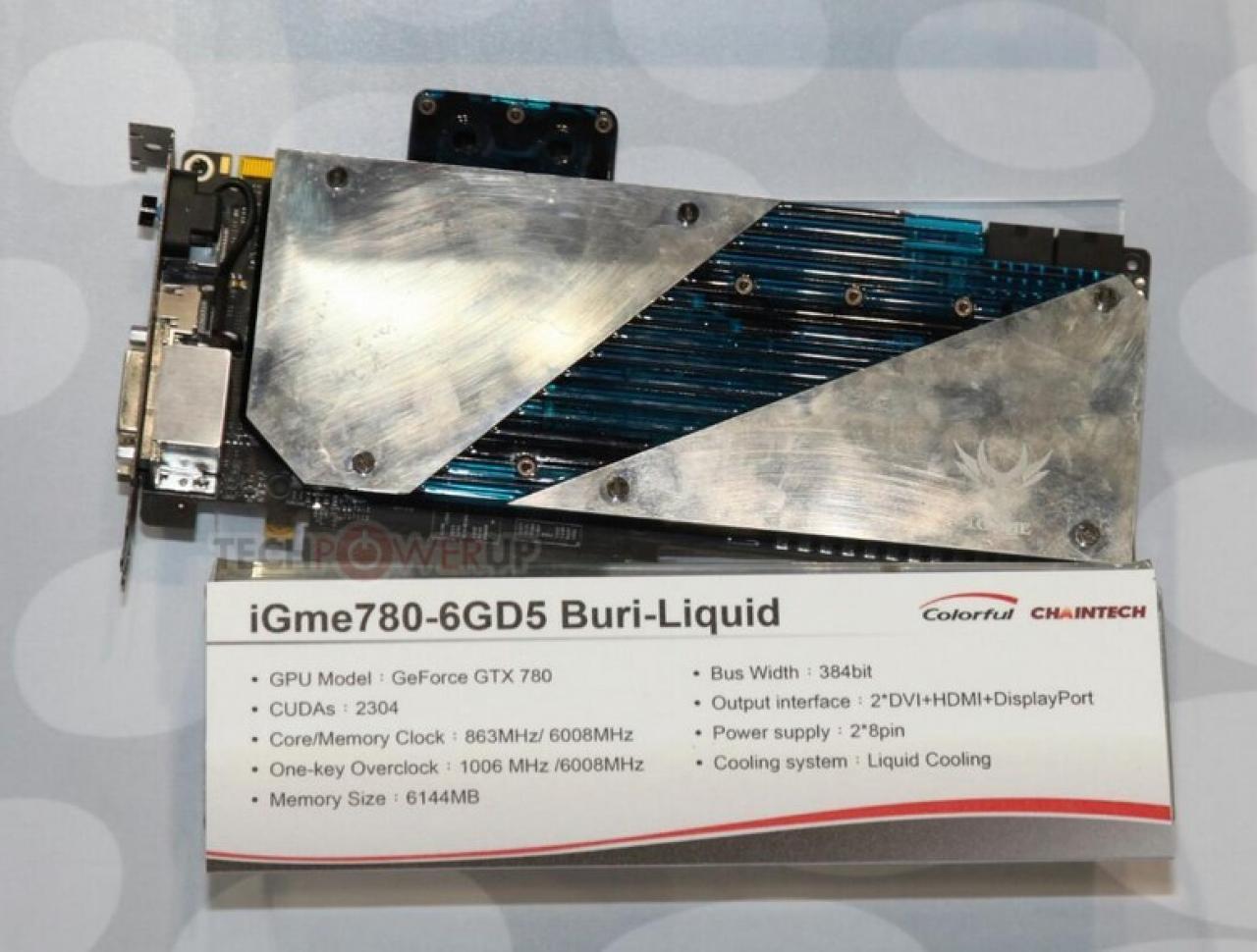 [08/06/2014] Computex-Karten von Colorful: GTX 780 Ti iGame Kudan und GTX 780 Buri-Liquid 6 GiB (1)