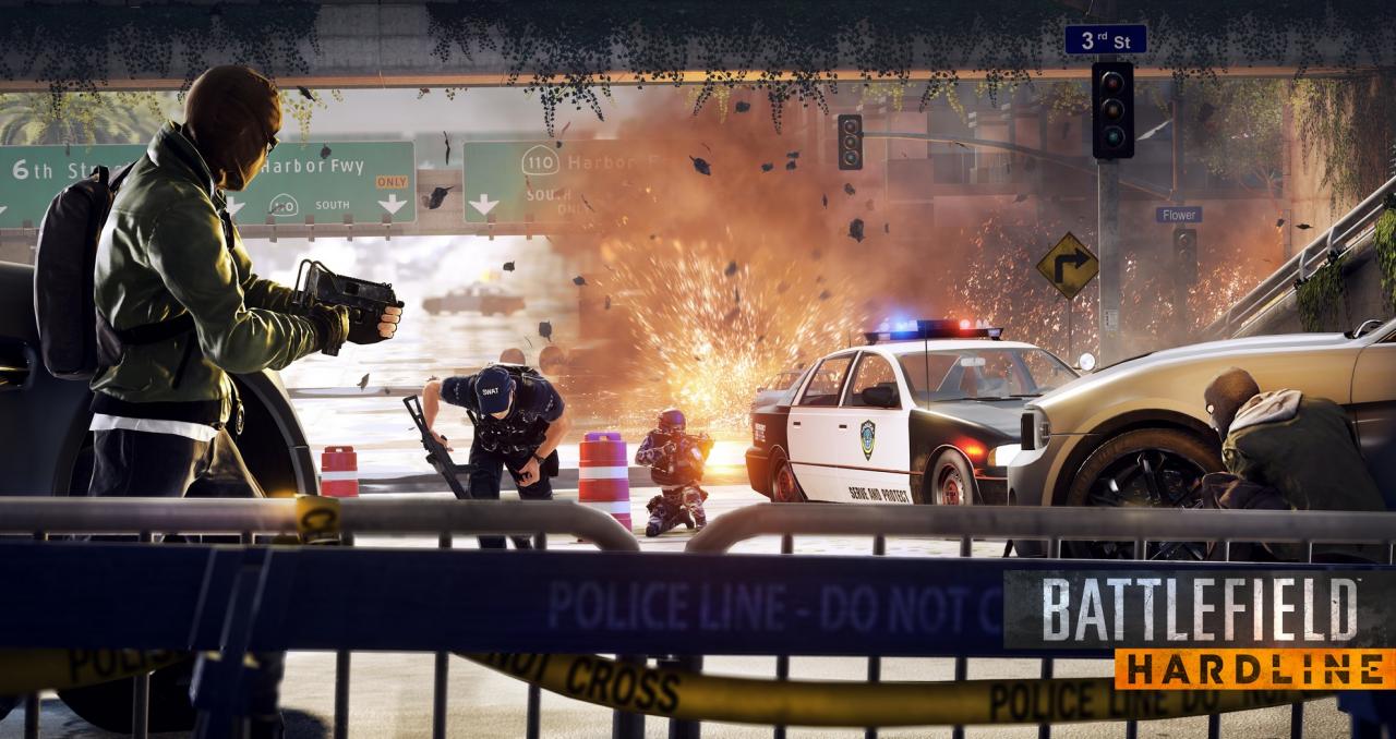 [17/06/2014] E3 2014: Battlefield: Hardline spielt sich unterm Strich wie Battfield 4 in der Großstadt (1)