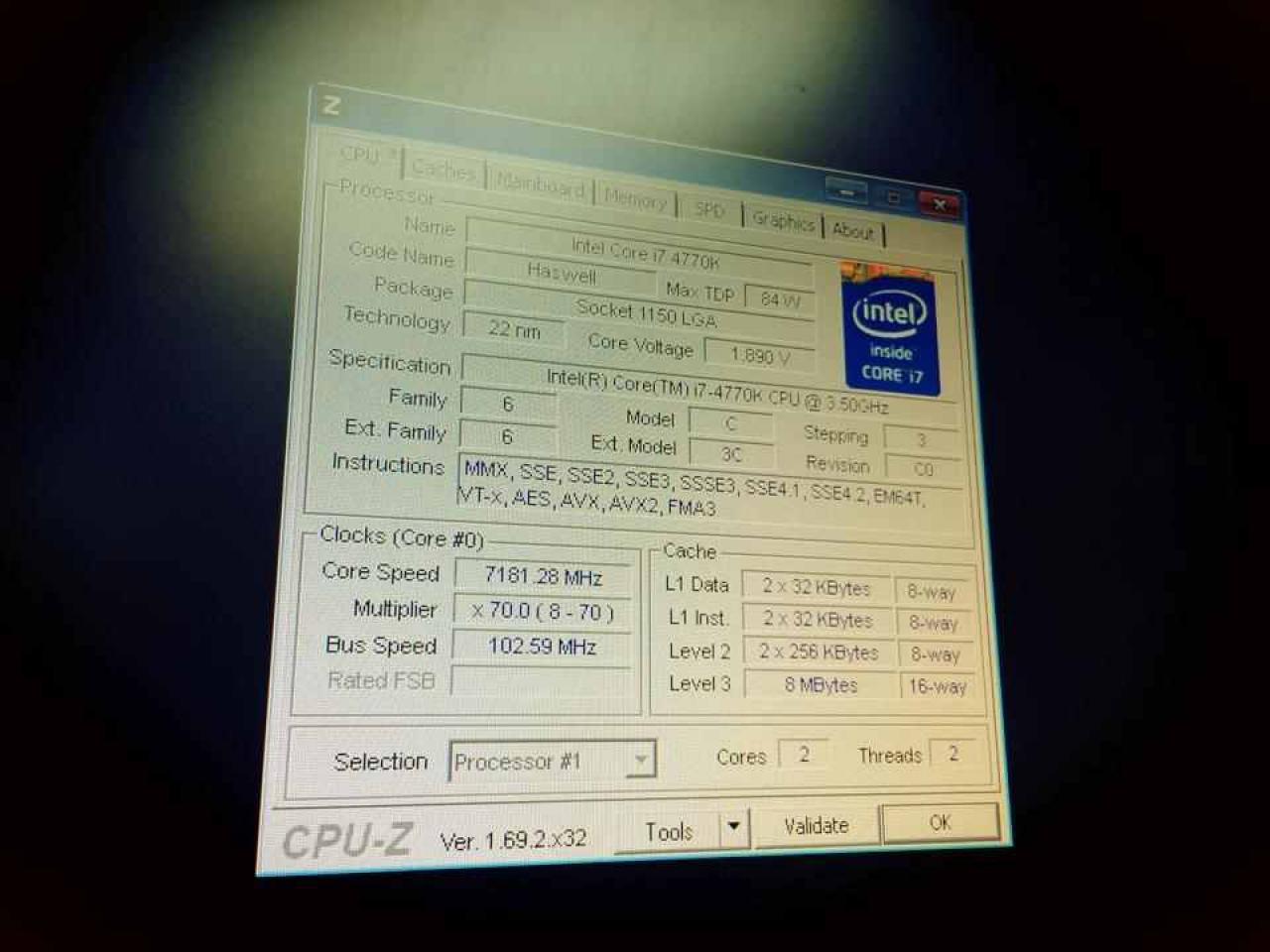 [11/06/2014] Hwbot: Intel Core i7-4770K auf 7.181 MHz übertaktet und neue Rekorde aufgestellt (4)