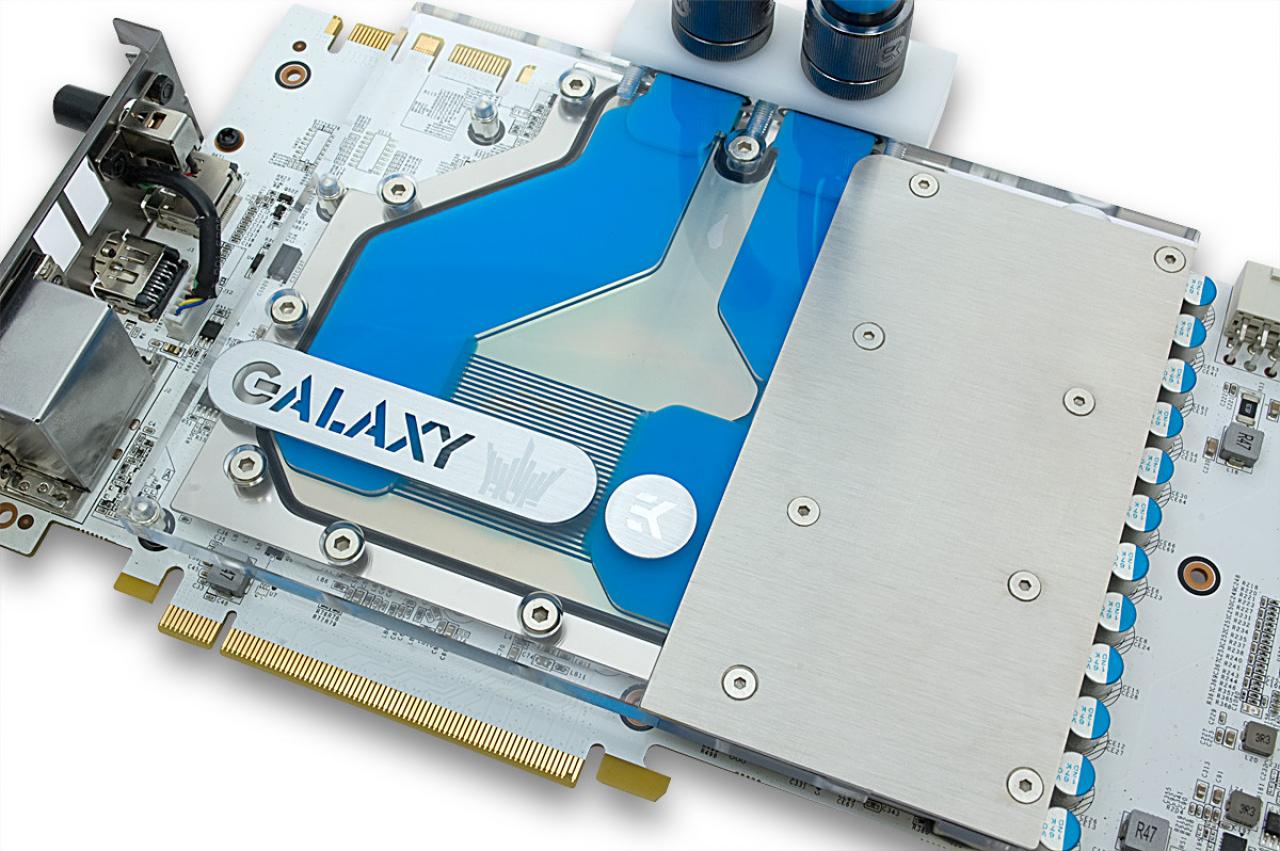 [13/06/2014] Galaxy und EK Water Blocks präsentieren wassergekühlte Geforce GTX 780 Ti HOF V20