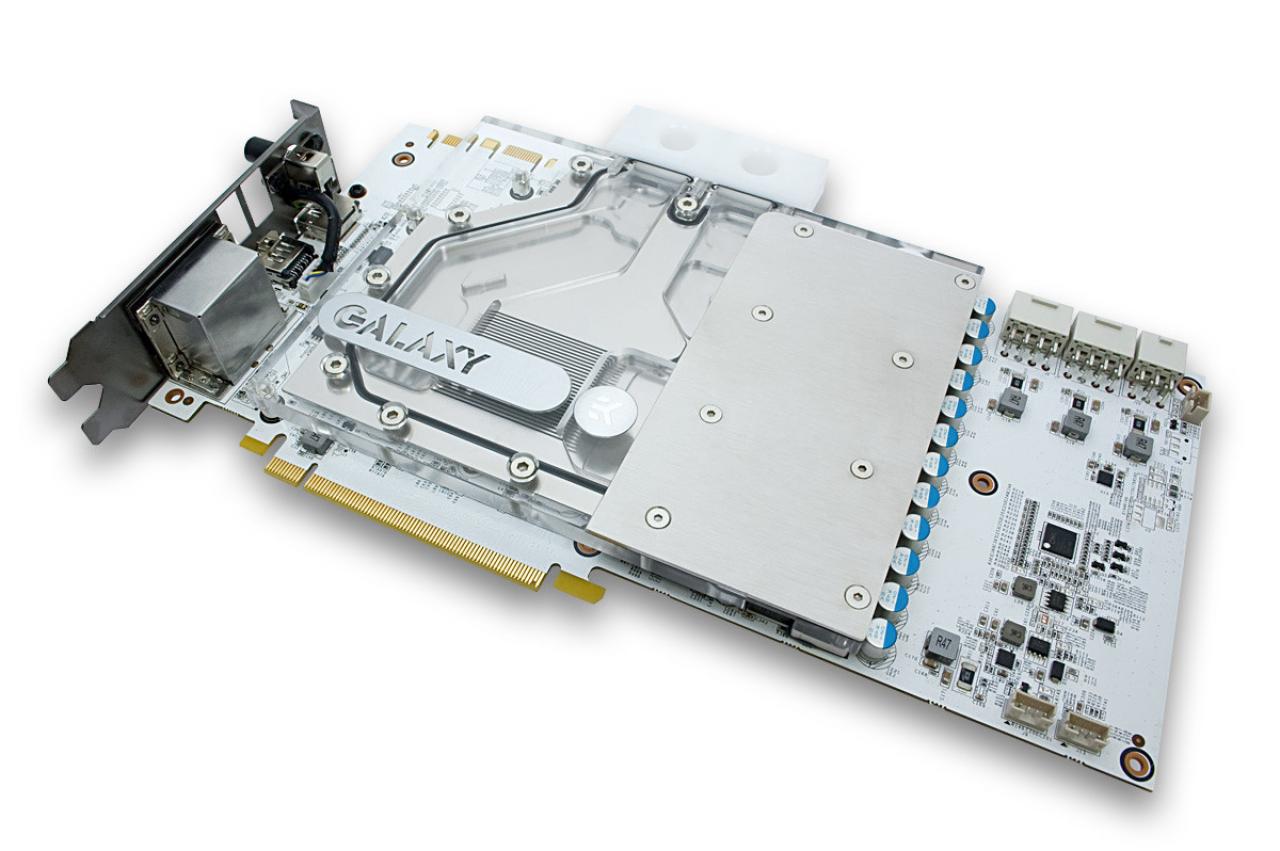 [13/06/2014] Galaxy und EK Water Blocks präsentieren wassergekühlte Geforce GTX 780 Ti HOF V20
