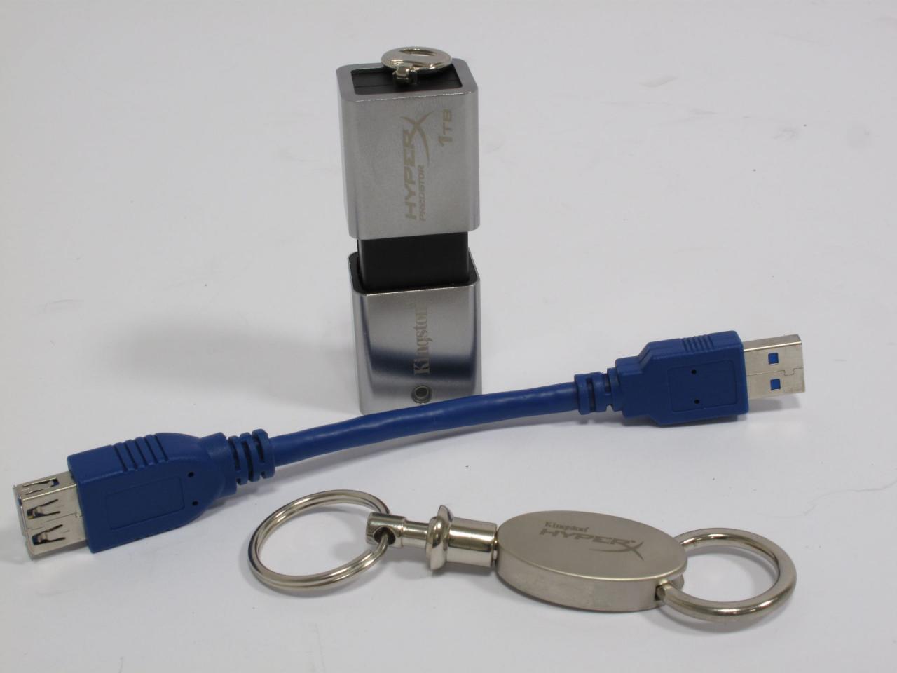 [06/06/2014] Klotzen nicht kleckern: USB-Stick Kingston Hyper X Predator 1 TB im Test