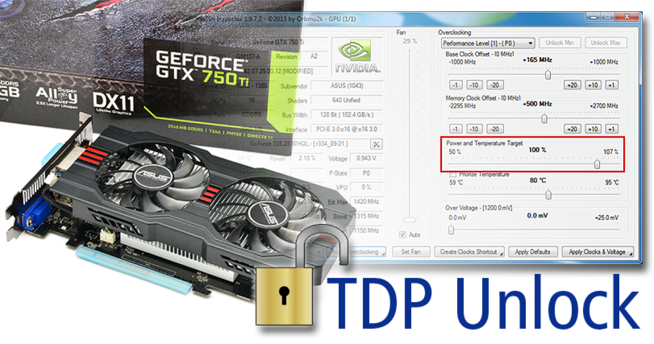 [05/06/2014] Nvidia Geforce GTX 750 Ti Tuning: Maxwell ohne TDP-Limit ausreizen