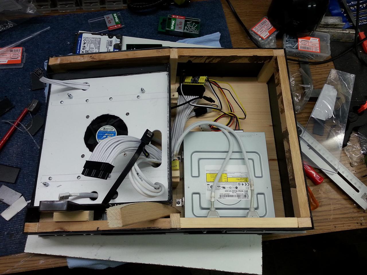 [06/06/2014] Eine Casecon zum Geburtstag: Neuer HTPC für den Vater (50)