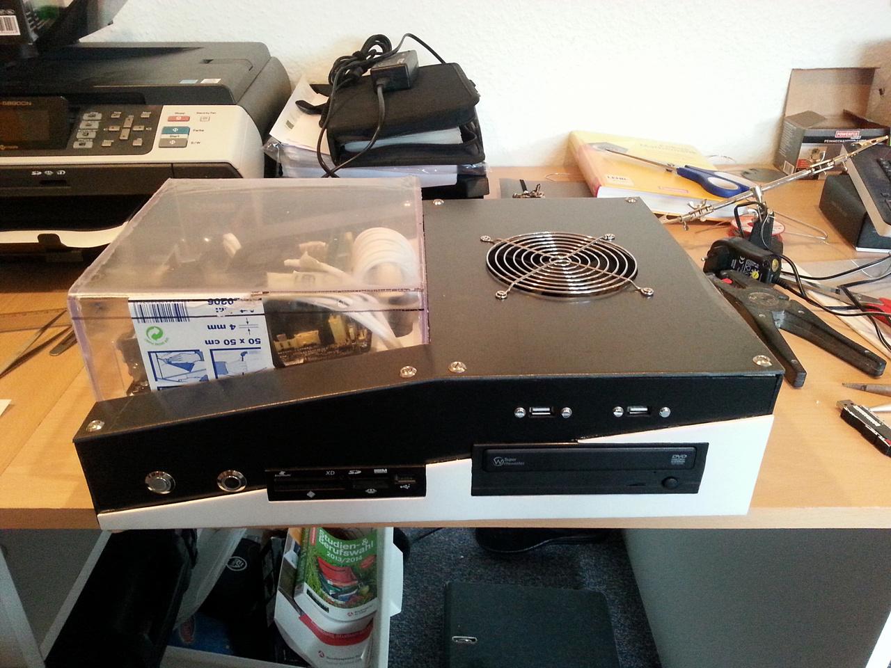 [06/06/2014] Eine Casecon zum Geburtstag: Neuer HTPC für den Vater (59)