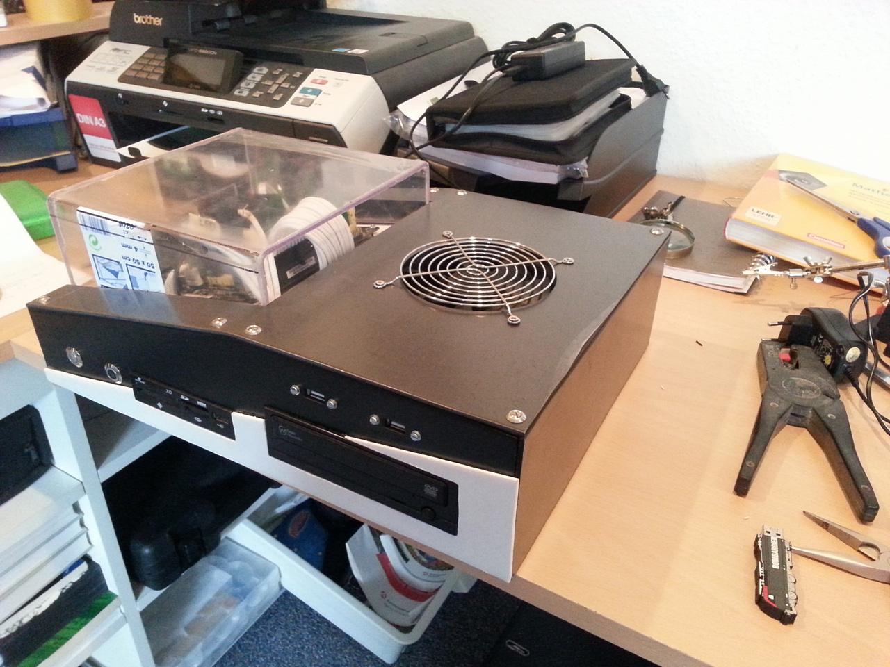[06/06/2014] Eine Casecon zum Geburtstag: Neuer HTPC für den Vater (60)