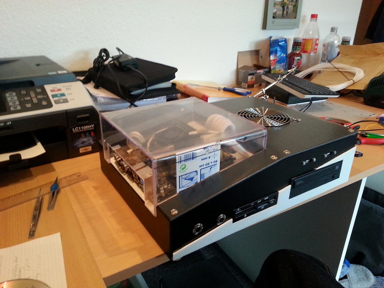 [06/06/2014] Eine Casecon zum Geburtstag: Neuer HTPC für den Vater (61)