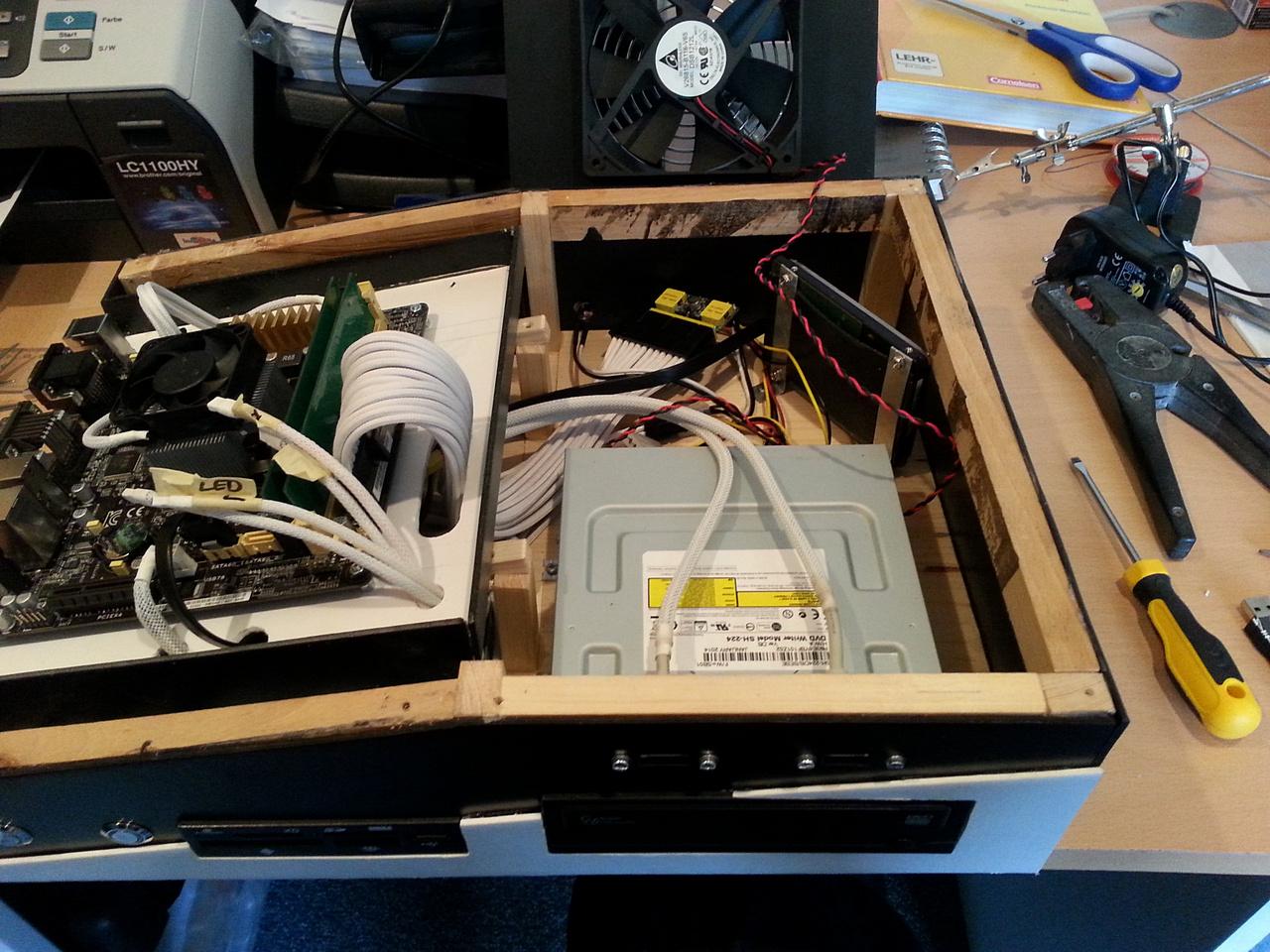 [06/06/2014] Eine Casecon zum Geburtstag: Neuer HTPC für den Vater (63)