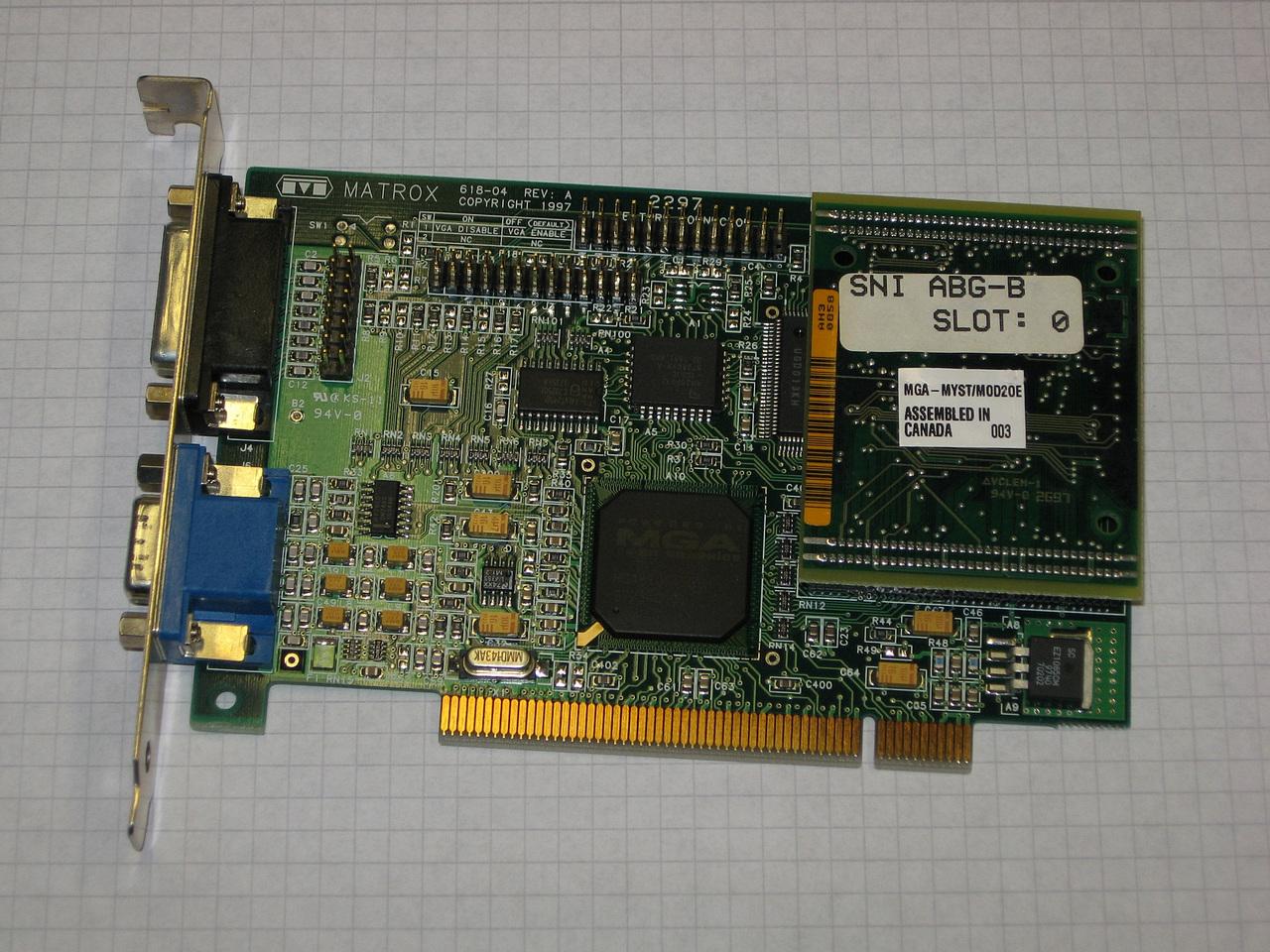 [06/06/2014] Matrox Mystique