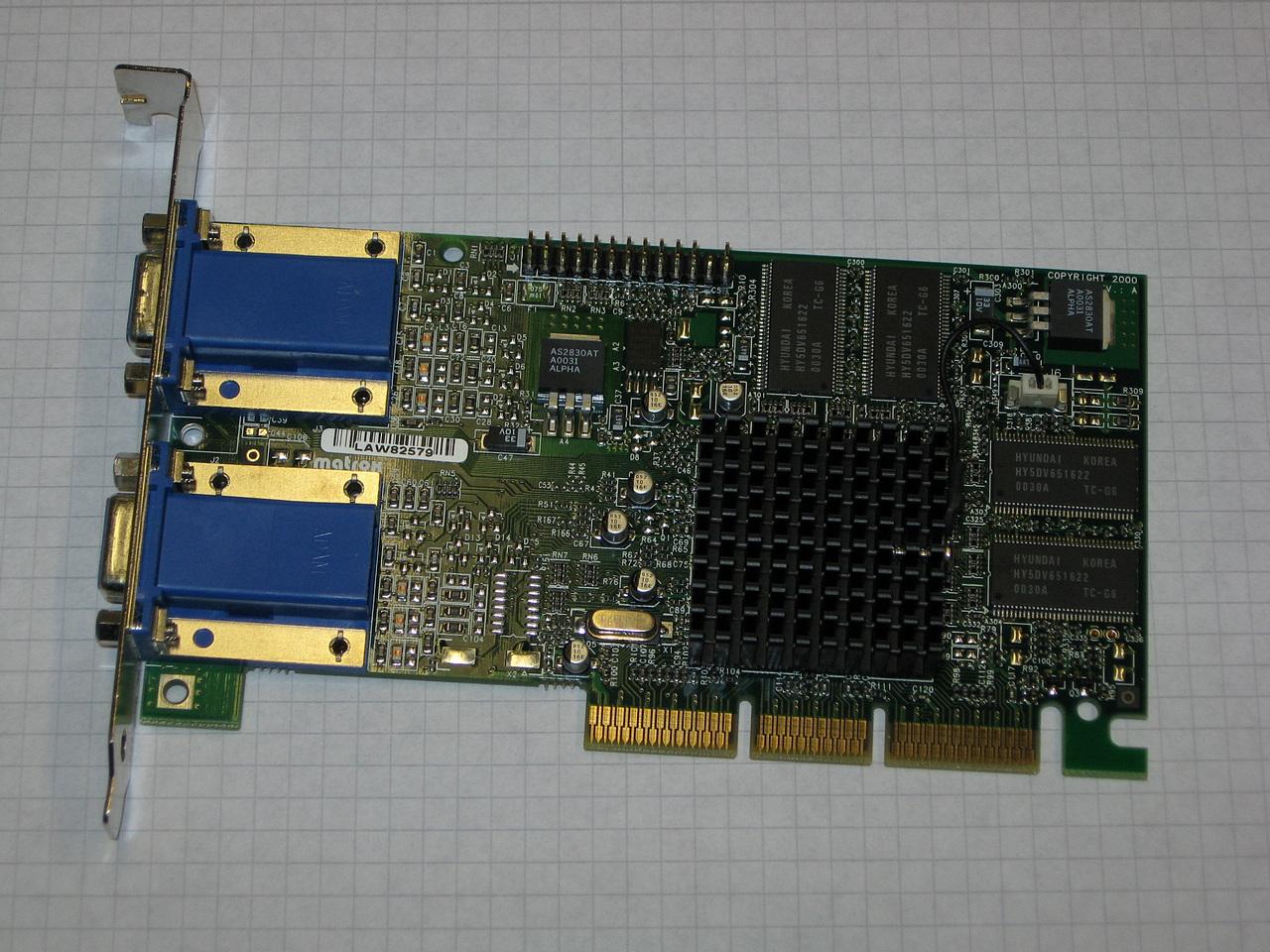[06/06/2014] Matrox Millenium G450