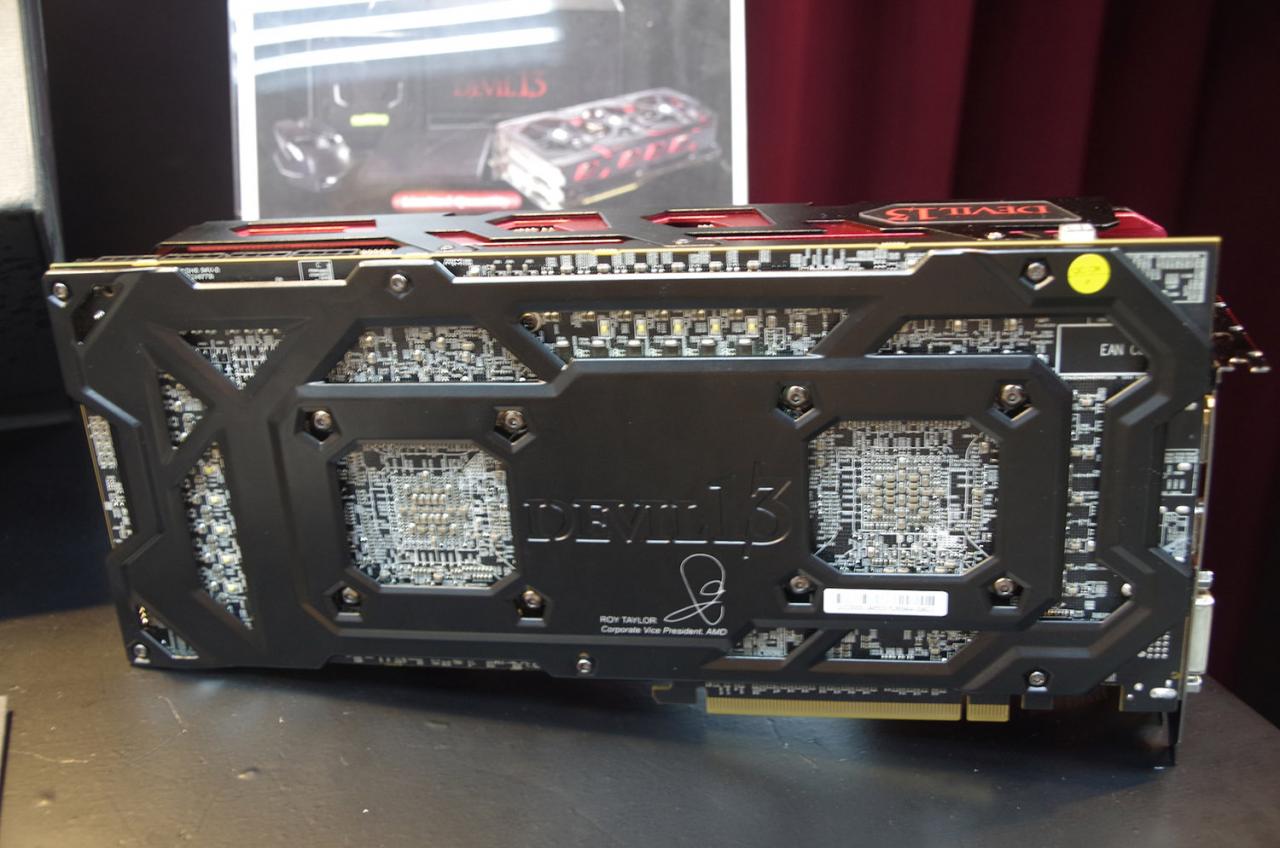 [05/06/2014] Powercolor Devil 13 Dual Core R9 290X: Bilder von der Computex (12)