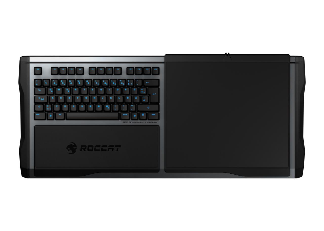 [09/06/2014] Roccat Sova auf der E3 vorgestellt: Cherry-MX-Tastatur mit Mauspad für die Couch (2)