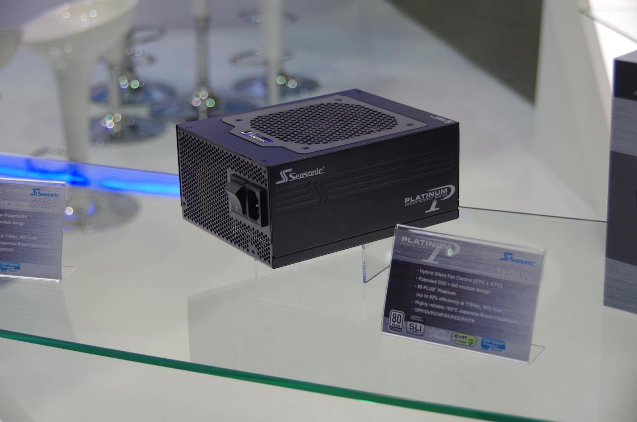 [06/06/2014] Computex: Seasonic stellt mehrere Facelifts und Referenzupdate seiner Netzteile vor (3)