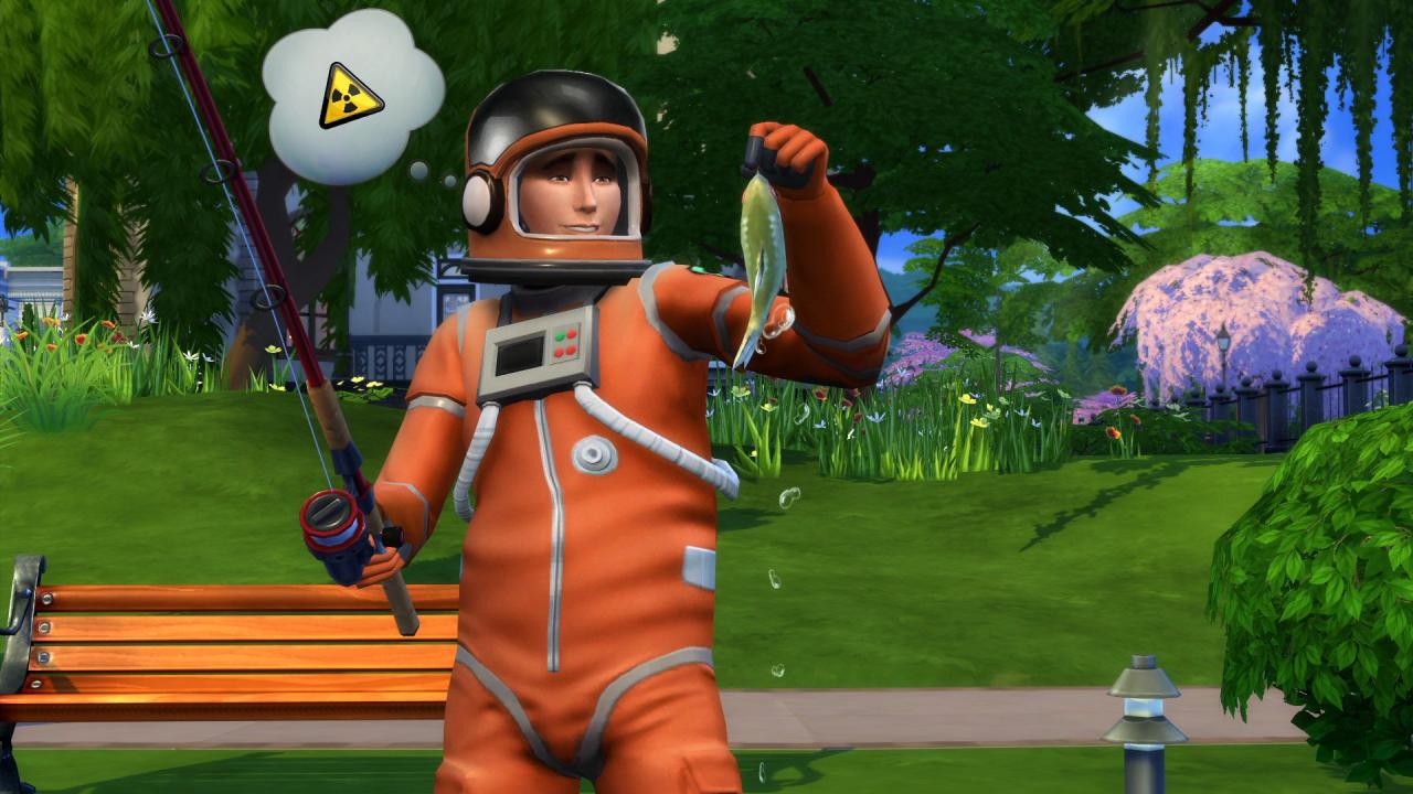 [11/06/2014] Schräge Outfits gehören auch in Die Sims 4 zum ganz besonderen Charme der Serie.