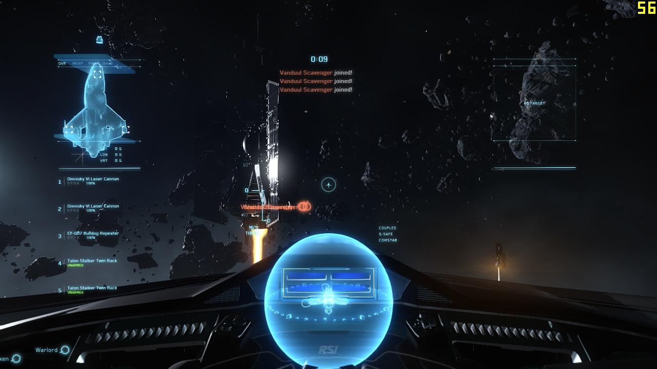 [05/06/2014] Star Citizen: Arena Commander - CPU-Auslastung mit KI (720p)