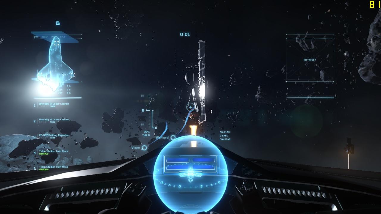 [05/06/2014] Star Citizen: Arena Commander - CPU-Auslastung ohne KI (720p)