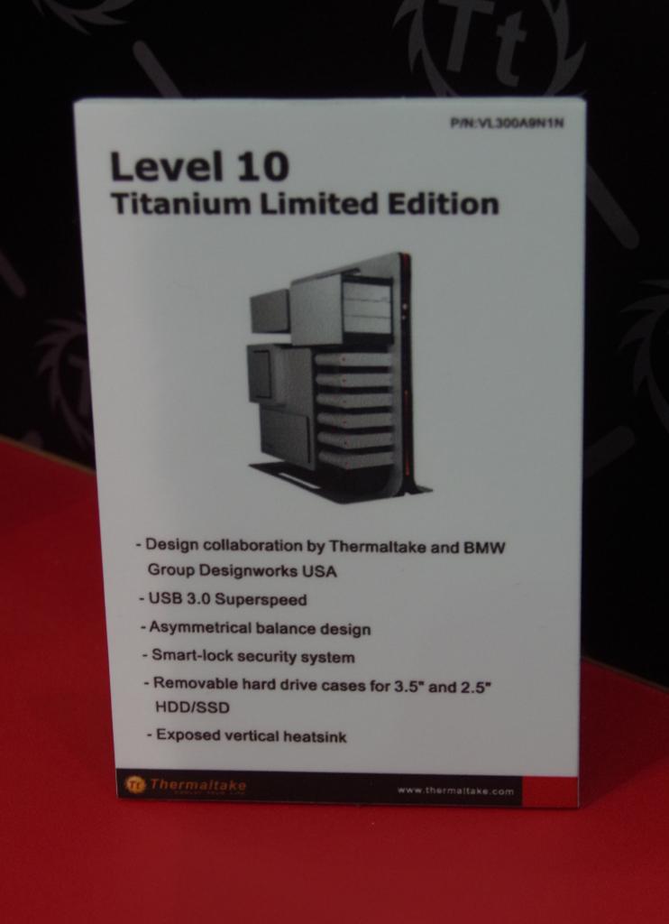 [05/06/2014] Thermaltake Level 10 Titanum: Bilder von der Computex (3)