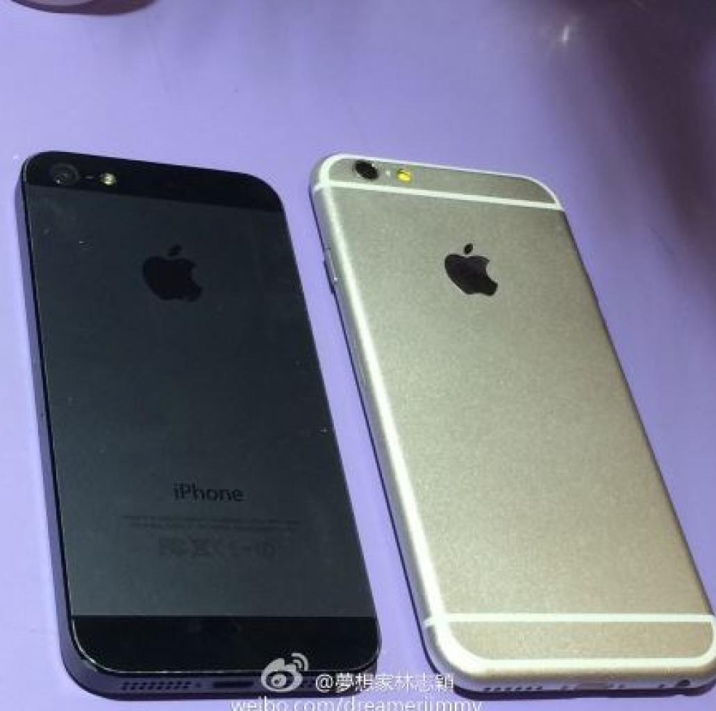 [12/06/2014] Neue Vergleichsbilder von iPhone 6 und iPhone 5s aufgetaucht