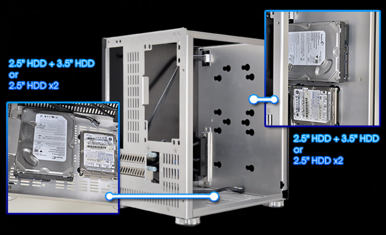 [25/06/2014] Lian Li kündigt neues Mini-ITX-Gehäuse PC-Q01 aus gebürstetem Alu an (1)