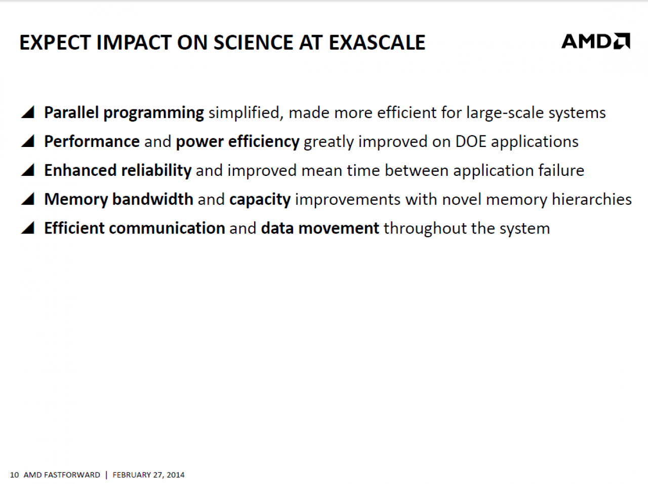 [23/07/2014] AMD Fastforward Project: Forschung an Stacked- und Two-Level-Memory sowie PIM (9)