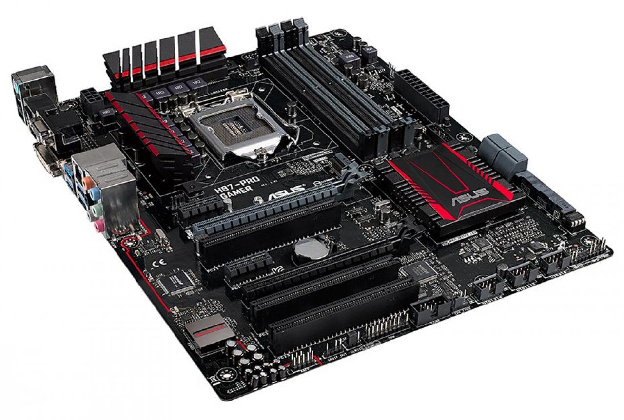 [12/07/2014] Asus H97 Pro Gamer: Haswell-Platine mit hochwertigen Komponenten und Gaming-Ausstattung vorgestellt. (1)