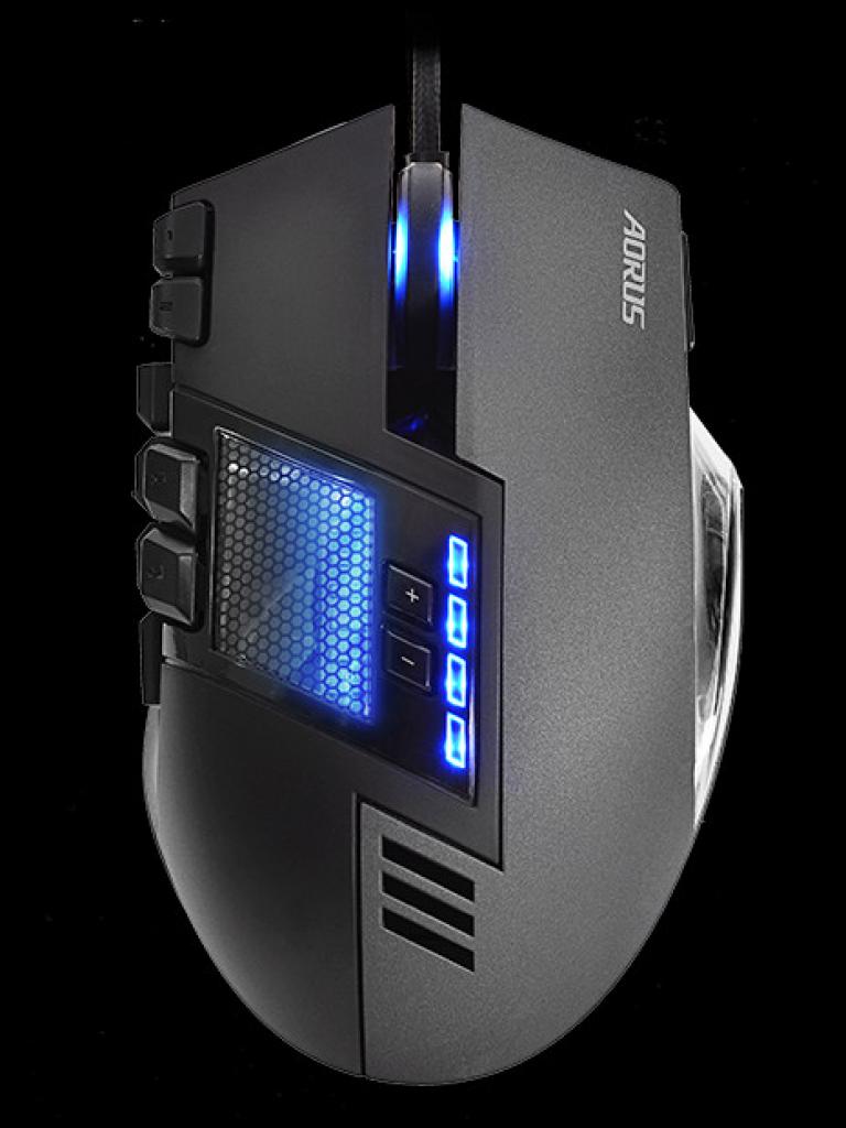 [11/07/2014] Aorus Thunder M7: Futuristische Maus für MMO- und MOBA-Spieler (5)