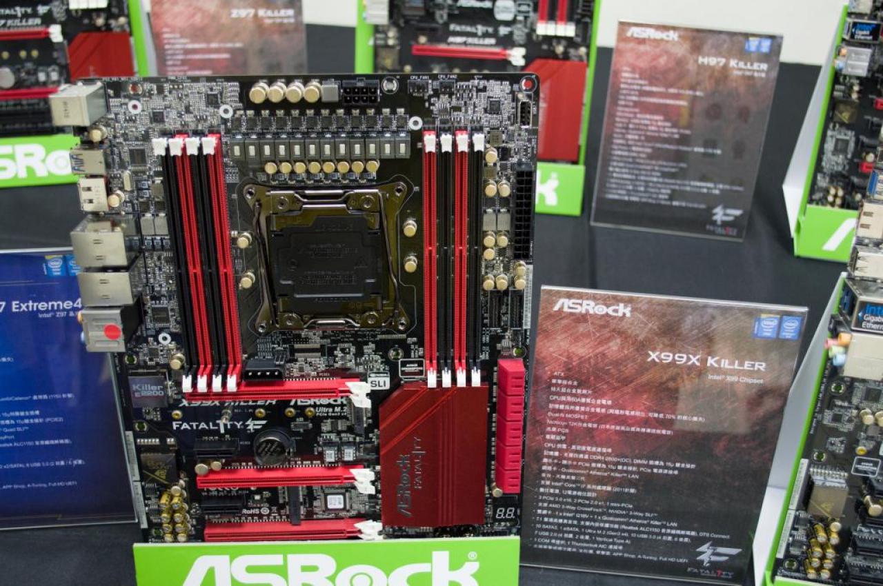 [27/07/2014] Haswell-E: Asrock präsentiert drei X99-Platinen (4)
