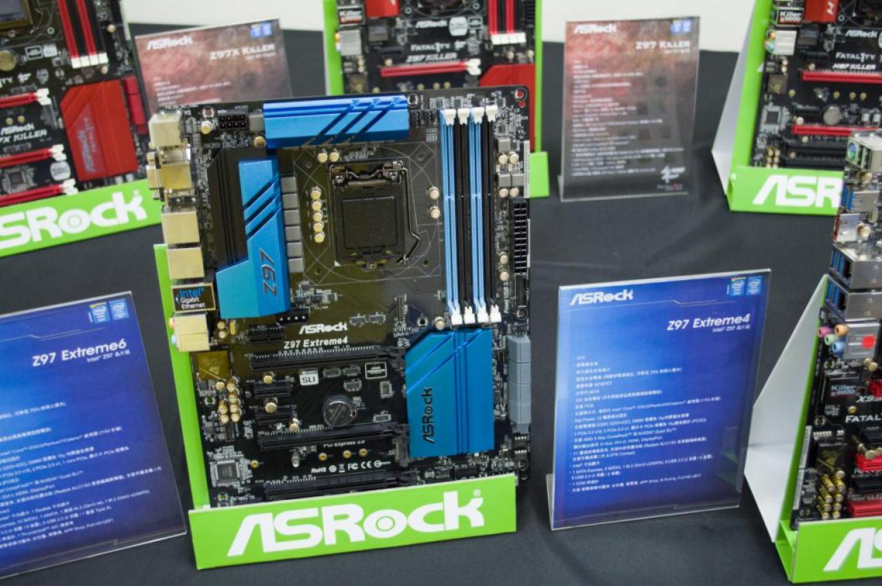 [27/07/2014] Haswell-E: Asrock präsentiert drei X99-Platinen (11)