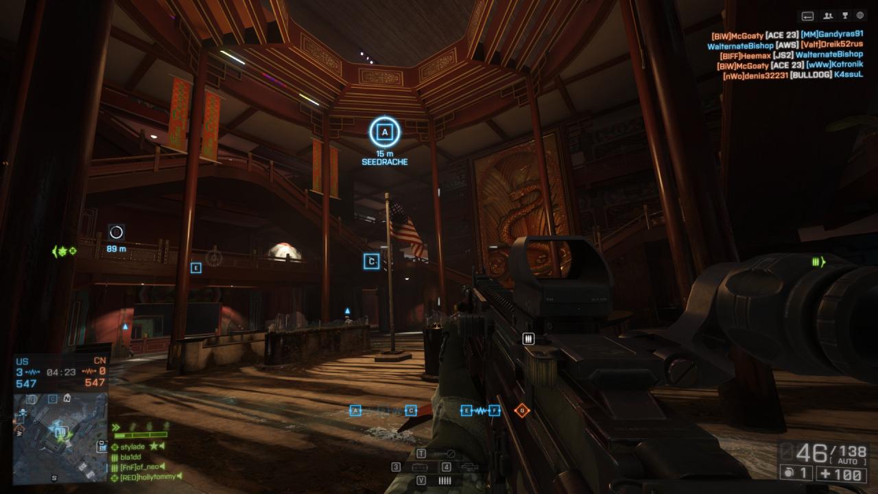 [16/07/2014] Battlefield 4 Dragon's Teeth - Dieser zentrale Innenraum der Karte 