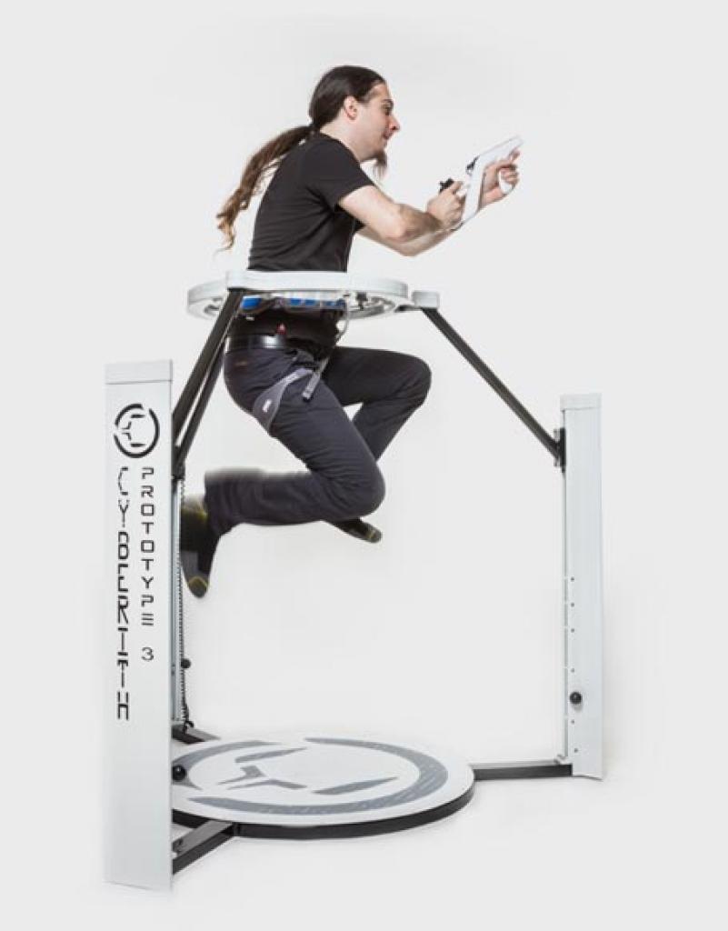 [10/07/2014] Cyberith Virtualizer: Springen