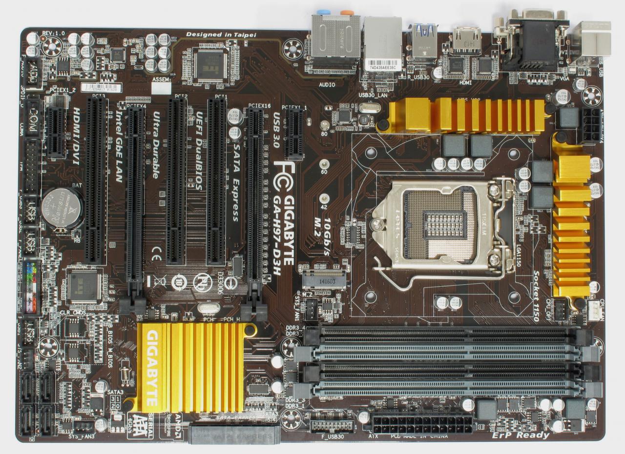[10/07/2014] Gigabyte H97-D3H im Test (2)