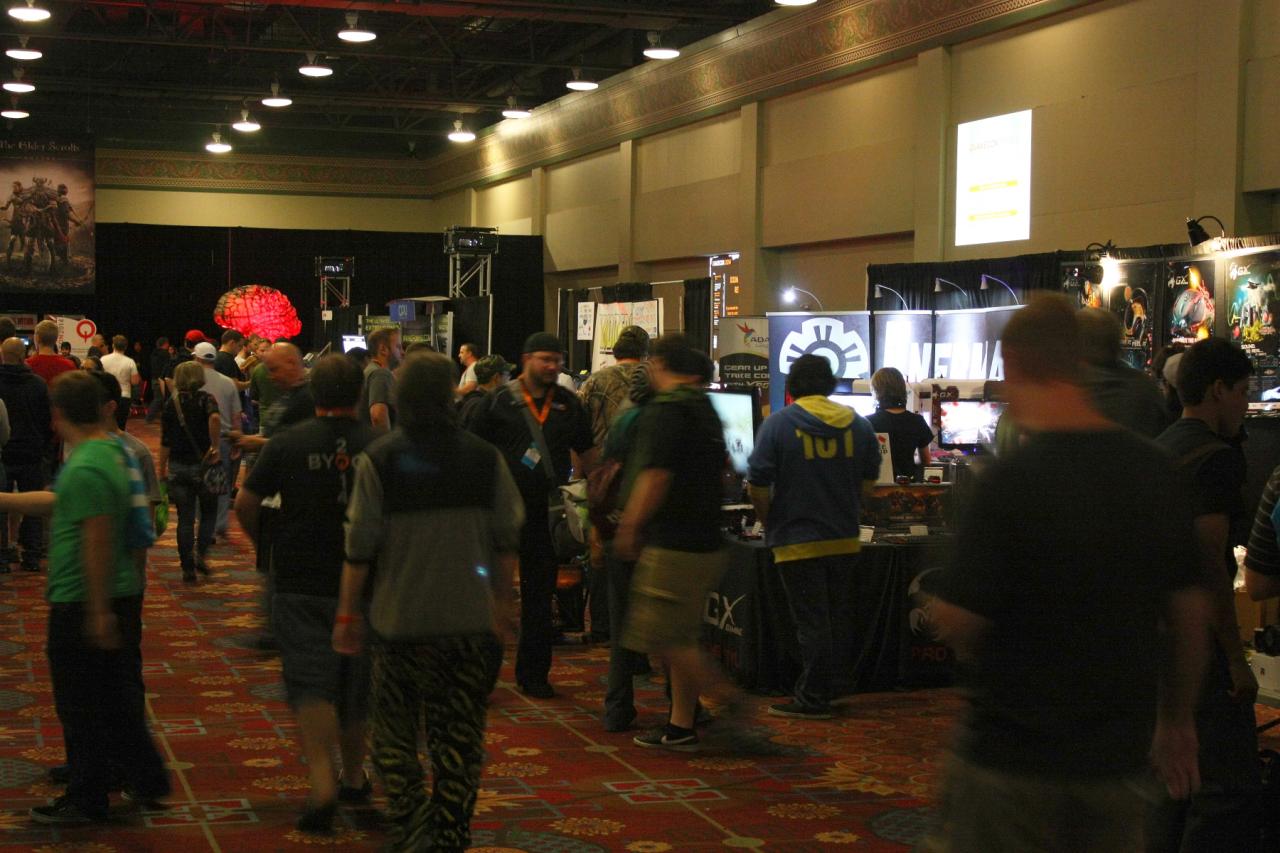 [23/07/2014] Auch Hardware-Hersteller wie Enermax und Nvidia waren auf der QuakeCon vertreten und stellten ihre aktuellen Gaming-Produkte vor.