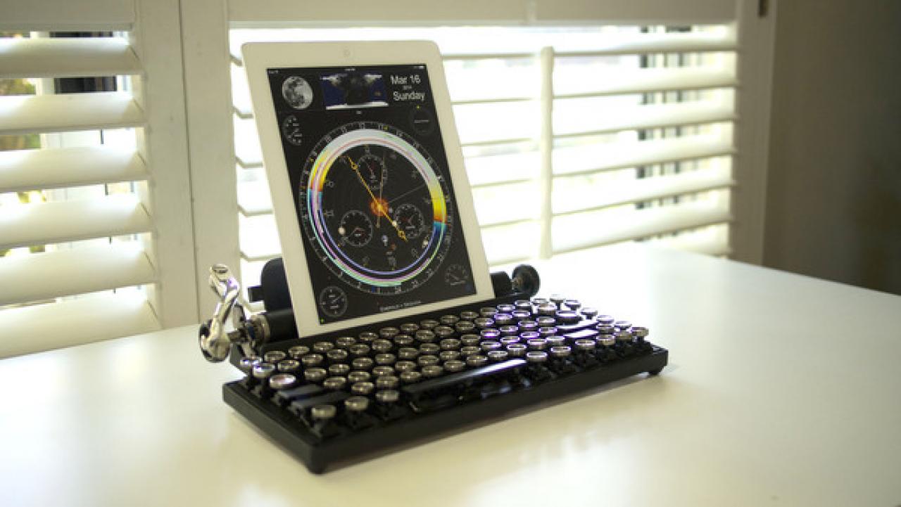[09/07/2014] Qwerkywriter: Neumodische Schreibmaschinentastatur mit Cherry MX Blue (3)
