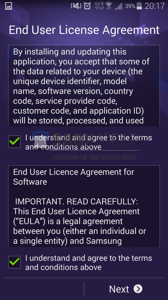 [25/07/2014] Update: Screenshots von der Gear-VR-App (2)